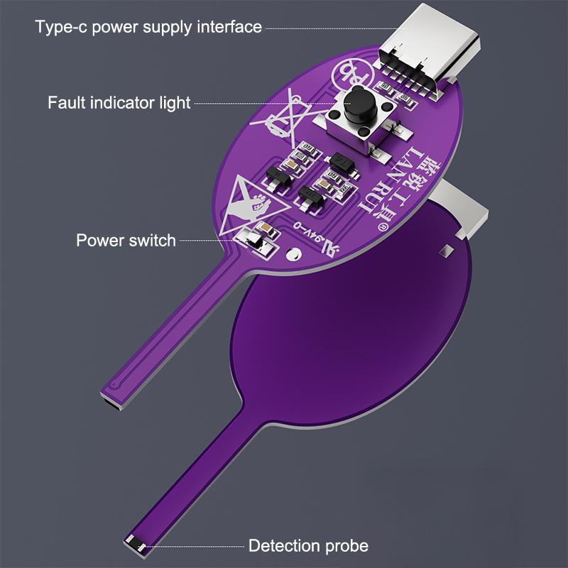 Portable Inductor Detector Tool Motherboard Tester For Phone Motherboard Repair Electromagnetic Induction Quick Fault Check