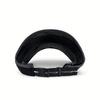 Women'S Lightweight Breathable Mesh Visor Hat with Extended Brim, Black, Casual Summer Style for Outdoor Activities, Sun Visor Hat
