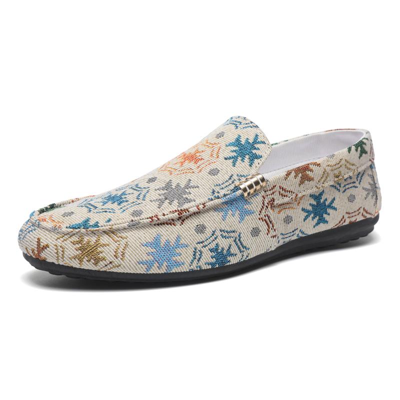 Fashion Luxury Brand Men Loafers Fashion Breathable Men Casual Shoes Comfort Slip-on Mens Driving Shoes Lightweight Lazy Shoes Moccasins