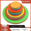 Flat Marker Disc - Football Training, Kindergarten Activities, Sensory Integration, Obstacle Course, Tennis Court, and Corner Marker.