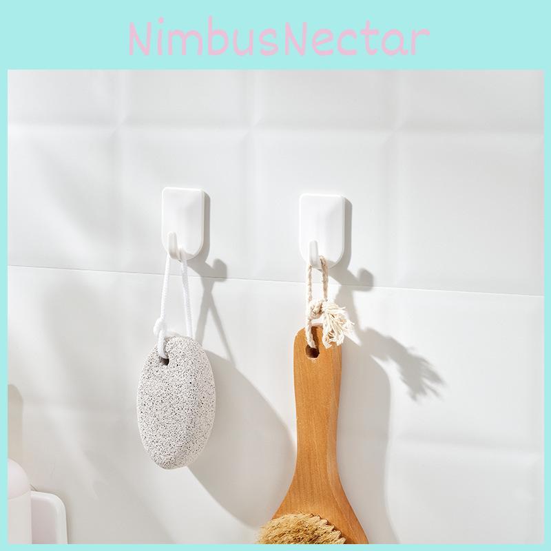 Strong Adhesive Wall Hook For Kitchen No Drilling Plastic Key And Door Hanger