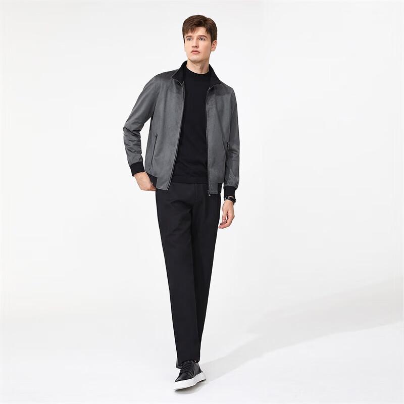 Goldlion Men's Stand-Up Collar Casual Jacket