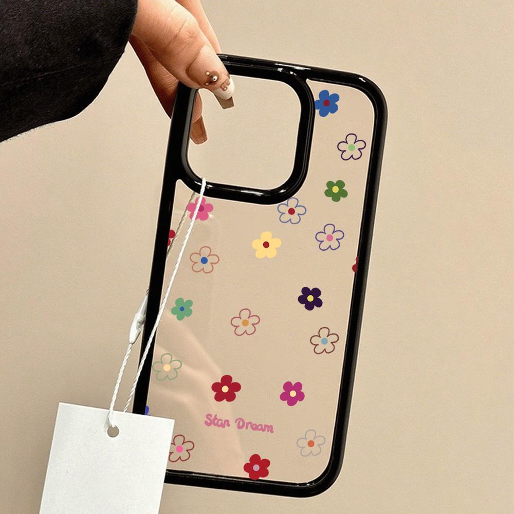Acrylic Phone Case for iPhone 11 12 13 14 Pro 12 14 16 Pro Max for Samsung A16 A36 A56 S24 FE High-quality Painted Anti-fall Mobile Phone Case