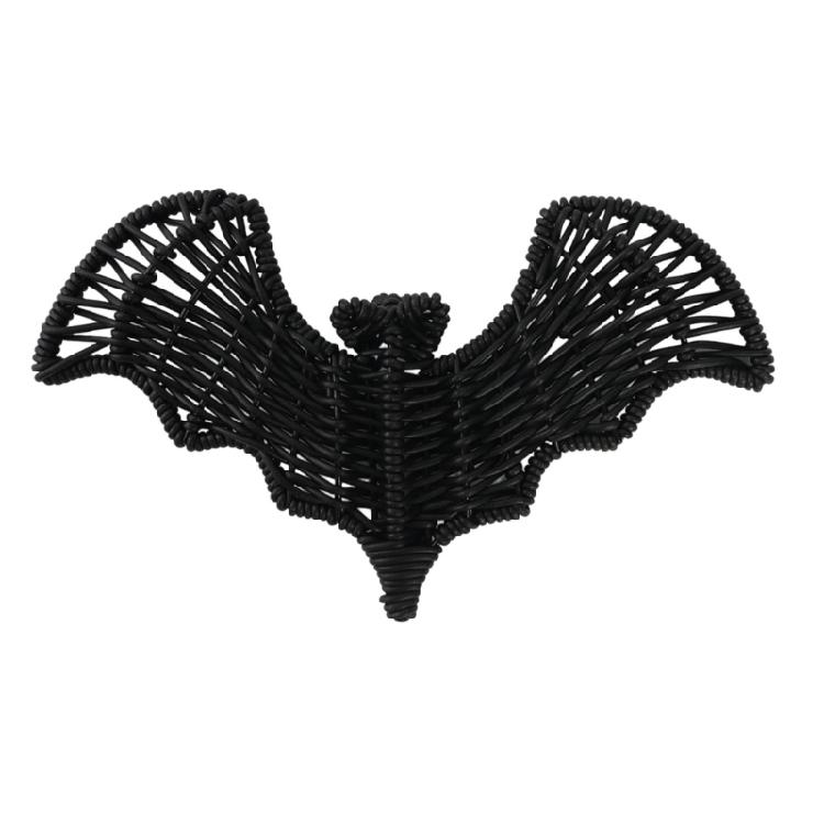 3D Iron Plastic Bat Ornament Halloween Party Essential Handcrafted Design For Porch Window Decoration