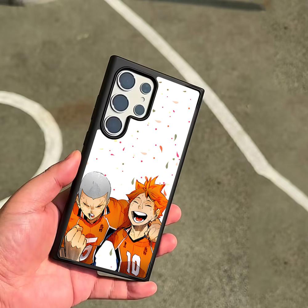Cooles Anime H-Haikyu!! Handyhülle für SAMSUNG Galaxy S26 S25 S24 S23 S22 S21 S20 FE Plus Ultra Hülle