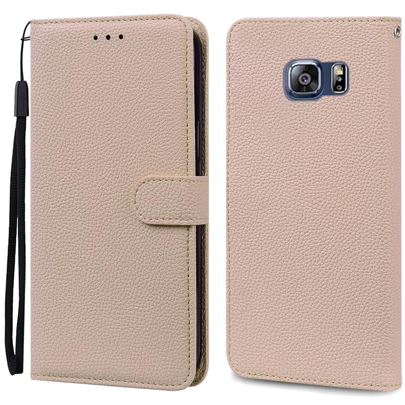 S6 Edge Case For Samsung Galaxy S6 Edge Case G925 Leather Flip Wallet Case For Samsung S6 S 6 edge Case G920 Wallet Cover Fundas
