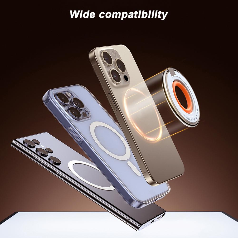 Silicone Ring Magnetic Phone Grip Stand Magnetic Phone Ring Holder Finger Ring Holder Stand Grip for Magsafe Car Phone Holder