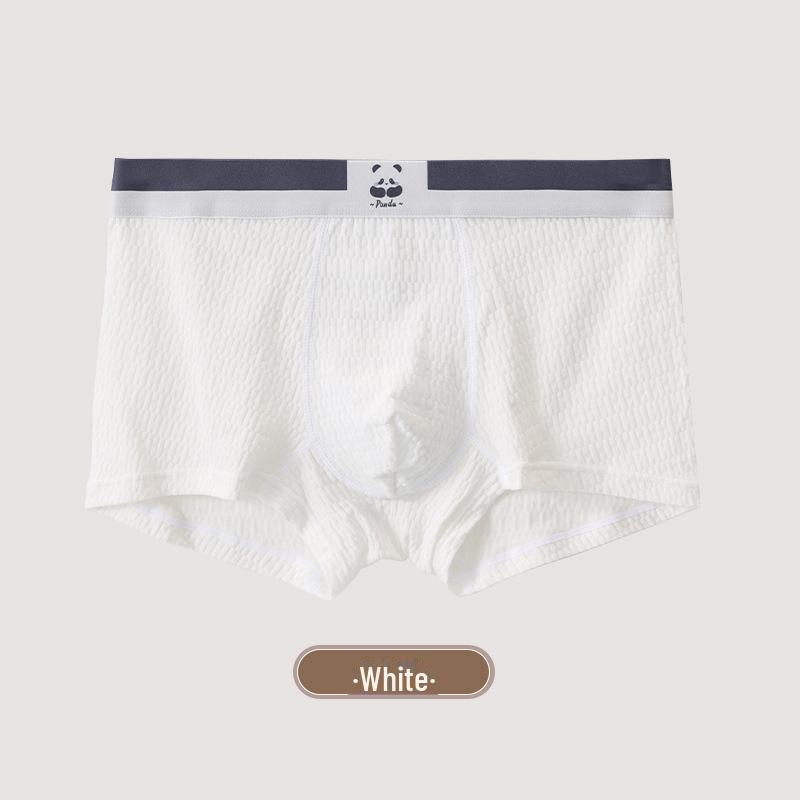 Pánské bavlněné boxerky - Prodyšné, mladistvé, měkká tkanina, čtyřrohový design