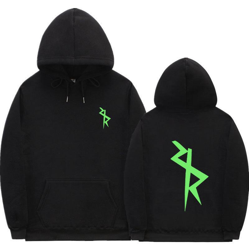 

For the 2025 new long-sleeved printed top for men and women, choose streetwear as a couple s hoodie S