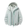 Men's and Women's 3-in-1 Winter Mountain Jacket - Waterproof, Hooded Outdoor Hiking & Mountaineering Coat