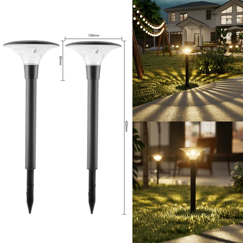 Solar Lamp Garden Decorative Light Outdoor Waterproof Lawn Light Courtyard Light Landscape Lighting for Pathways Yards Walkways
