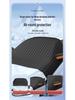 Black Windshield Snow Cover with 12 Magnets & Cotton Lining - Frost and Anti-Freeze Protection