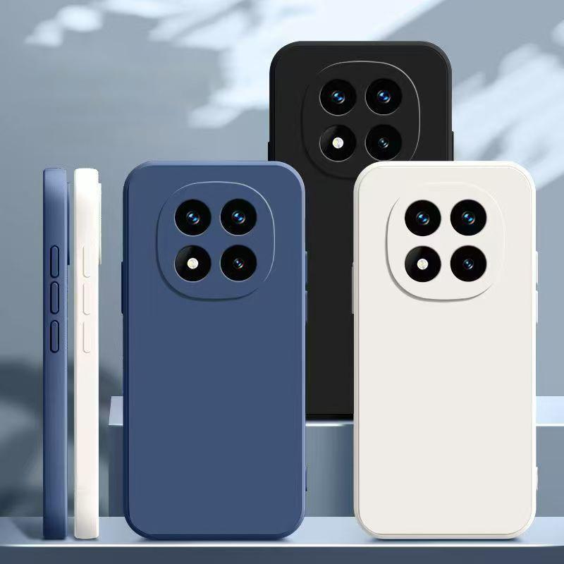 Liquid Silicone Phone Case for For Xiaomi Redmi Note 15 Pro Plus 5G Xiomi Mi Note 14 Pro+ Plus 5G 4G Matte Basic Cover Caqas