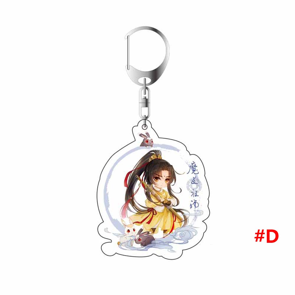 Car Interior Accessories Grandmaster of Demonic Key Rings Key Ring Holder Mo Dao Zu Shi Keychain