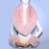 3Pcs Set Faux Fur Material Faux Fur Collar Cuffs Set Warm Texture Soft Touch Faux Fur Scarves Detachable