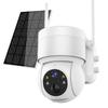Solar WIFI Camera Outdoor 4MP Video Surveillance Wireless IP Camera With 7800mAh Recharge Battery PIR Human Detecte Security Cam