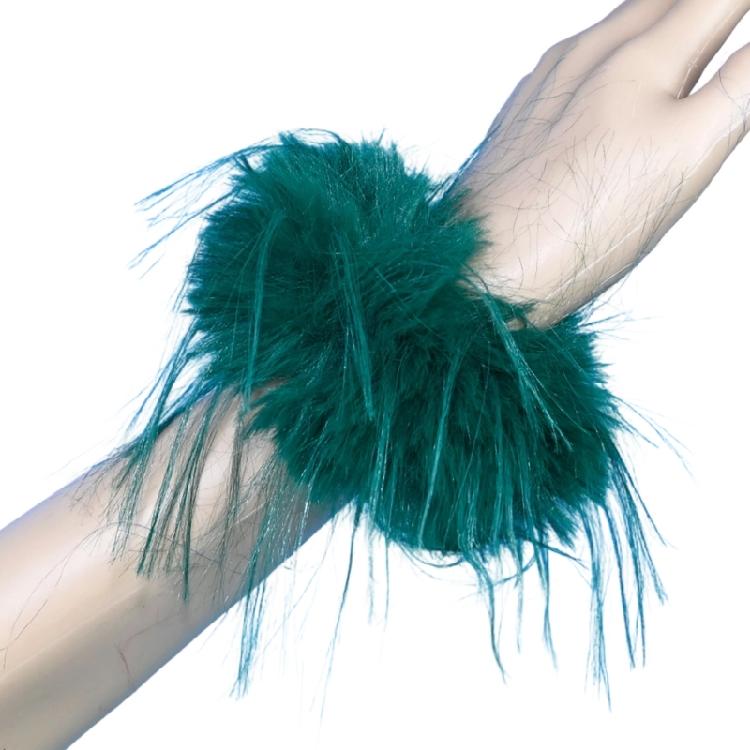 Oversized Feather Scrunchies Breathable Hair Bands Fashion Hair Accessory Hairpiece For Party Easy Maintenance