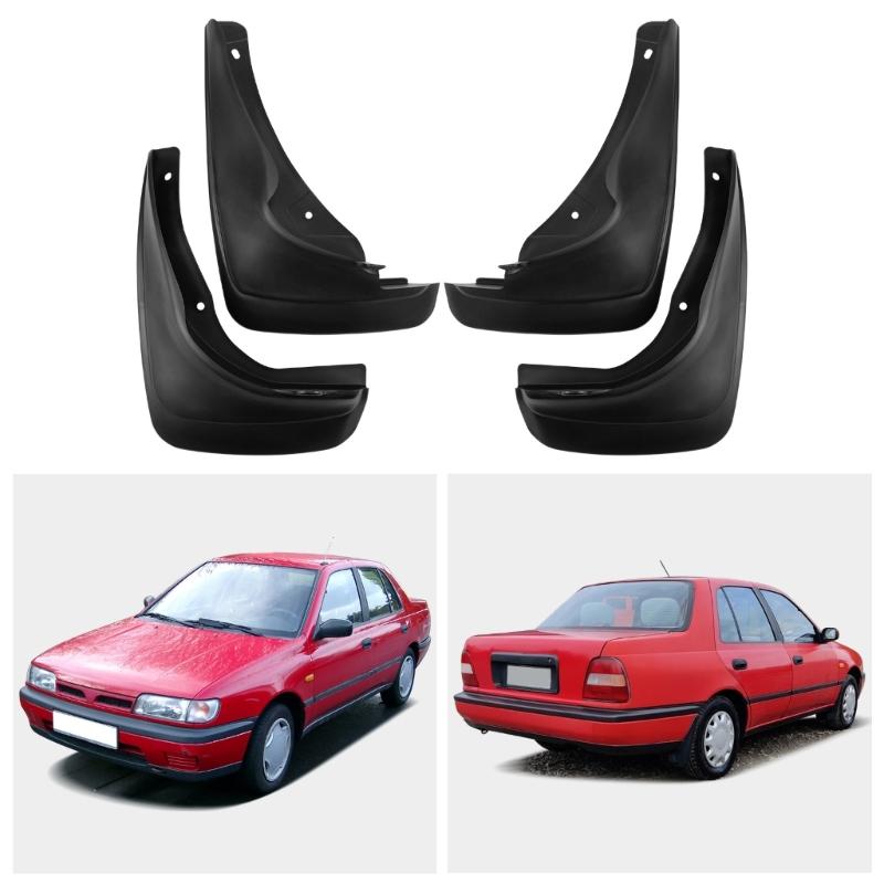 4pcs Vehicle Fenders Splash Guards For 1993 1995 Year Models Heavy Duty Mud Flaps No Tools Needed