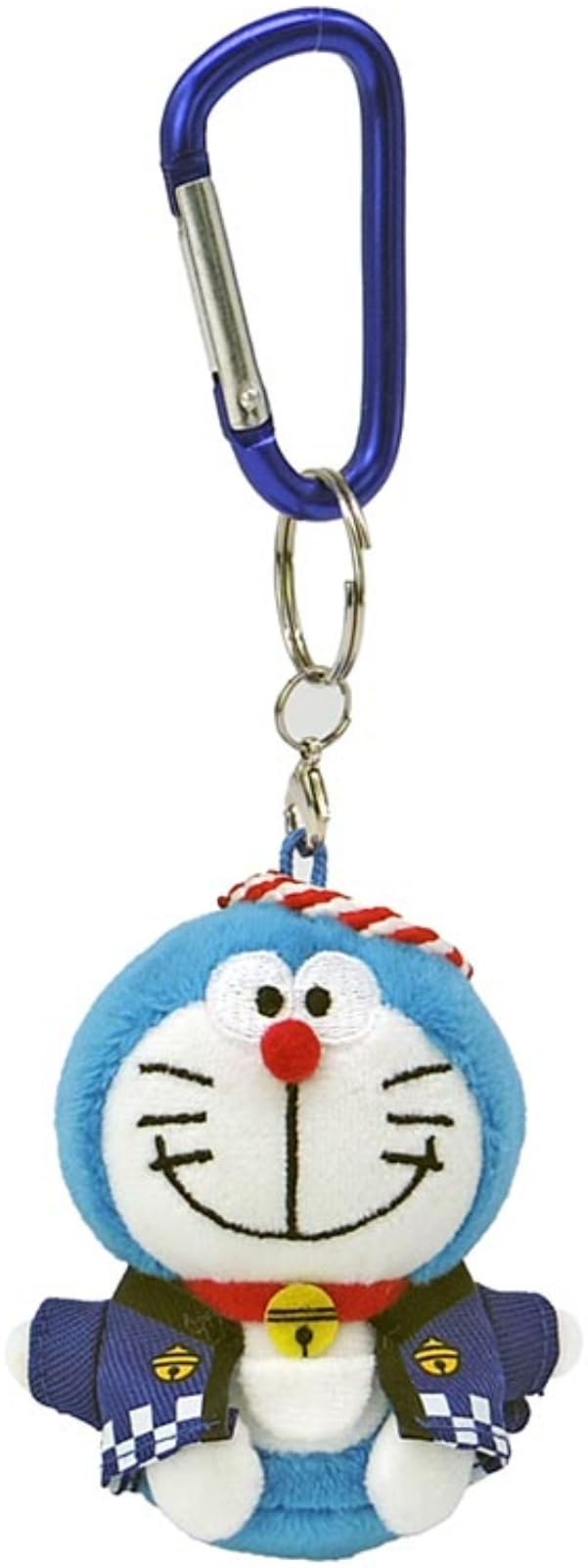 

Nakajima Corporation Doraemon Happi Carabiner Mascot, Navy, 198327-24