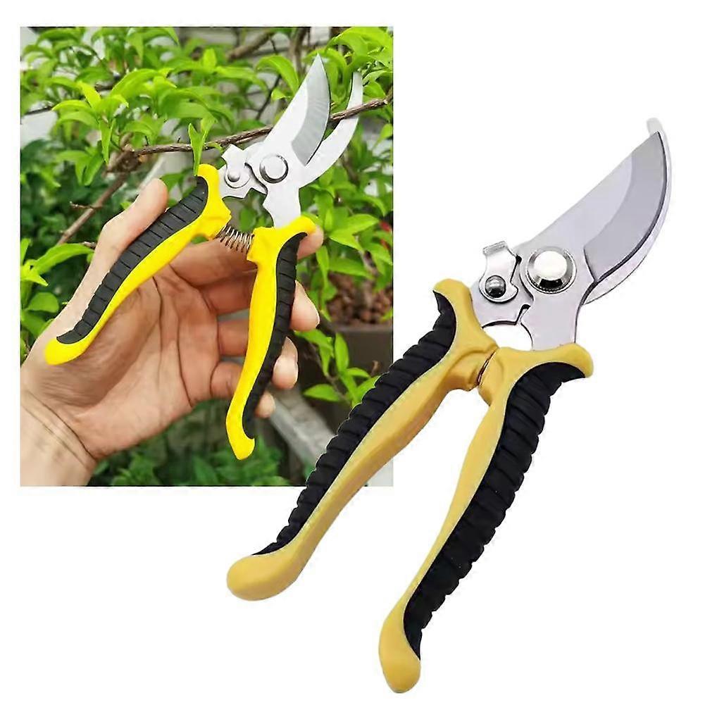 Precision Garden Shears - High-Hardness Stainless Steel Pruner For Clean Cuts