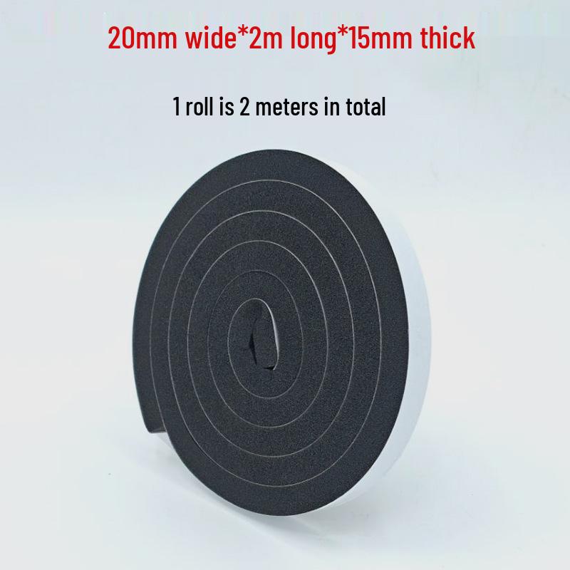 Black Self-Adhesive Fire Retardant Foam Tape