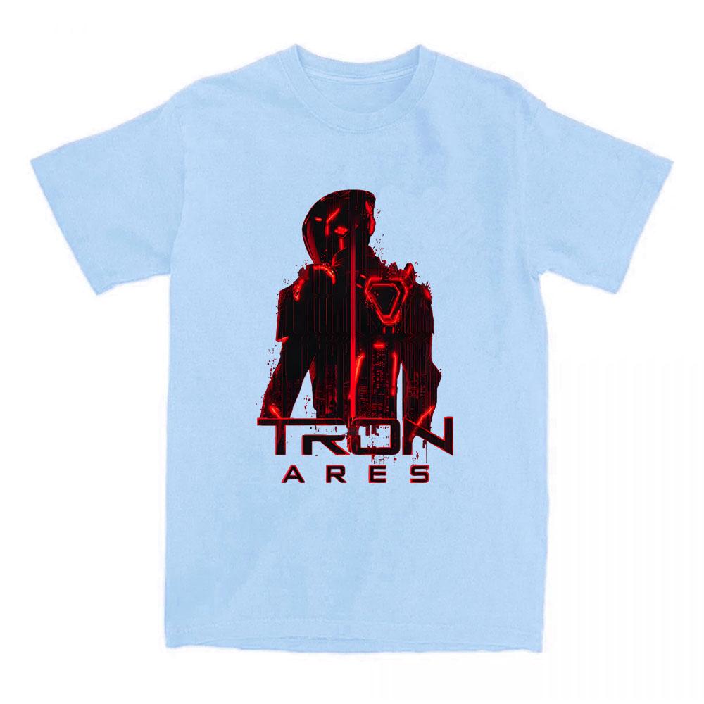 Film TRON Ares T-shirt Rockband Nine Inch Nails NIN T-shirts Bomull Lös Kortärmad Damkläder Streetwear Grafiska T-shirts