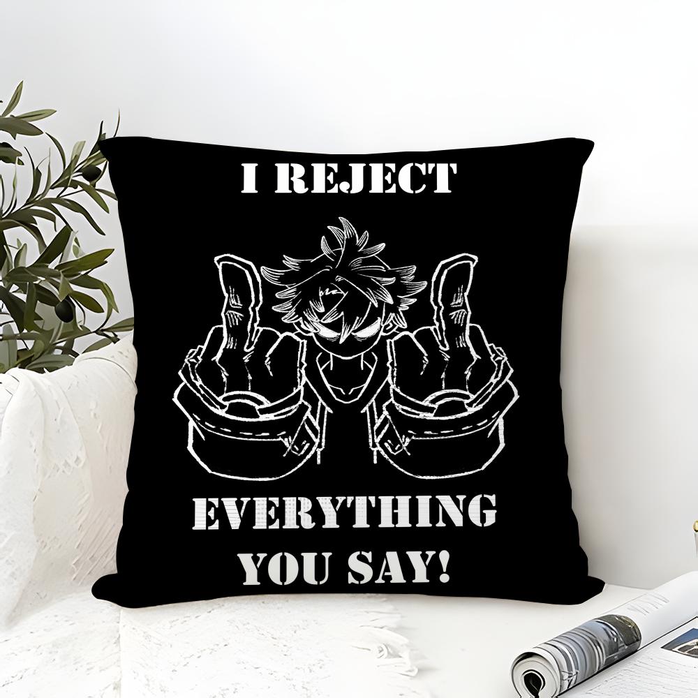 Dark Fantasy Comic G-Gachiakuta 1 Pillow Case Linen Pillow Case Sofa Home Decor Cushion Cover Cushion Cove