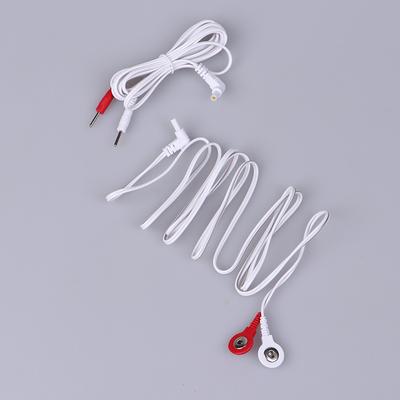 1,5/1,8M 2,35mm Elektrotherapie Elektrodenkabel für Verbindungs-Massage