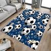1PC soccer ball Extra Large Non Slip Floor carpet, Office, family, bedroom, Studio Large Area Rug Indoor Rugs, Vibrant Colors