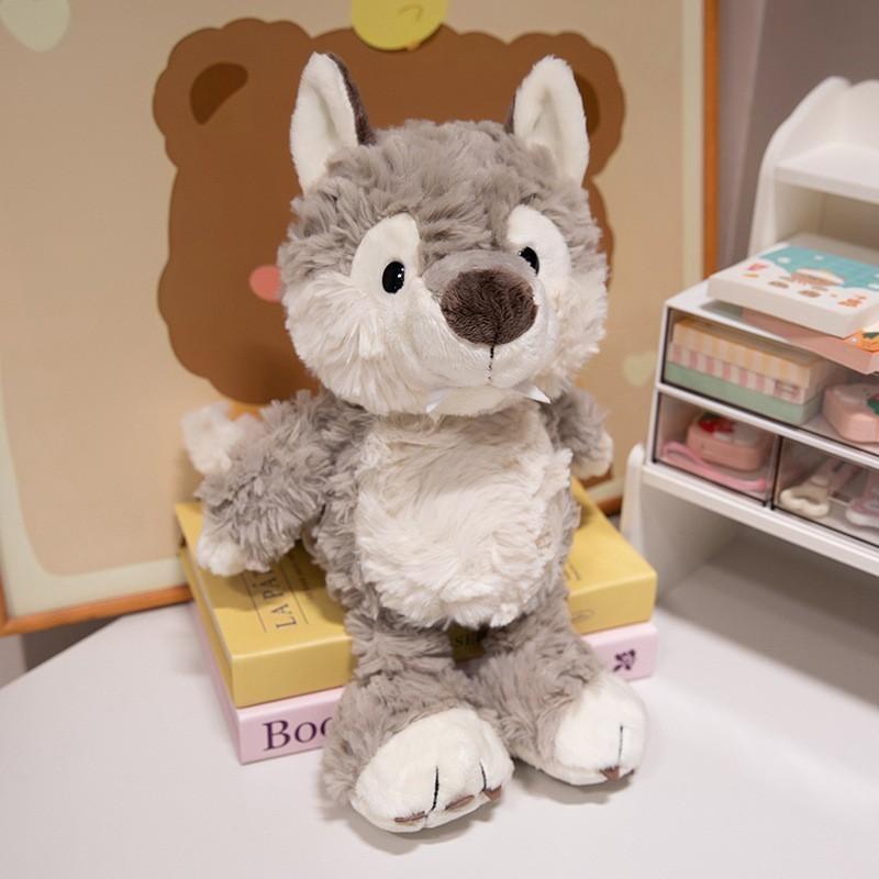 Plüsch Waschbär und Fuchs Tier Spielzeug mit PP Baumwolle für Kinder Geschenk und Schlafzimmer Dekoration