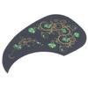 Black Guitar Scratch Plate Celluloid Acoustic Guitar Pick Guard  For Acoustic Guitar