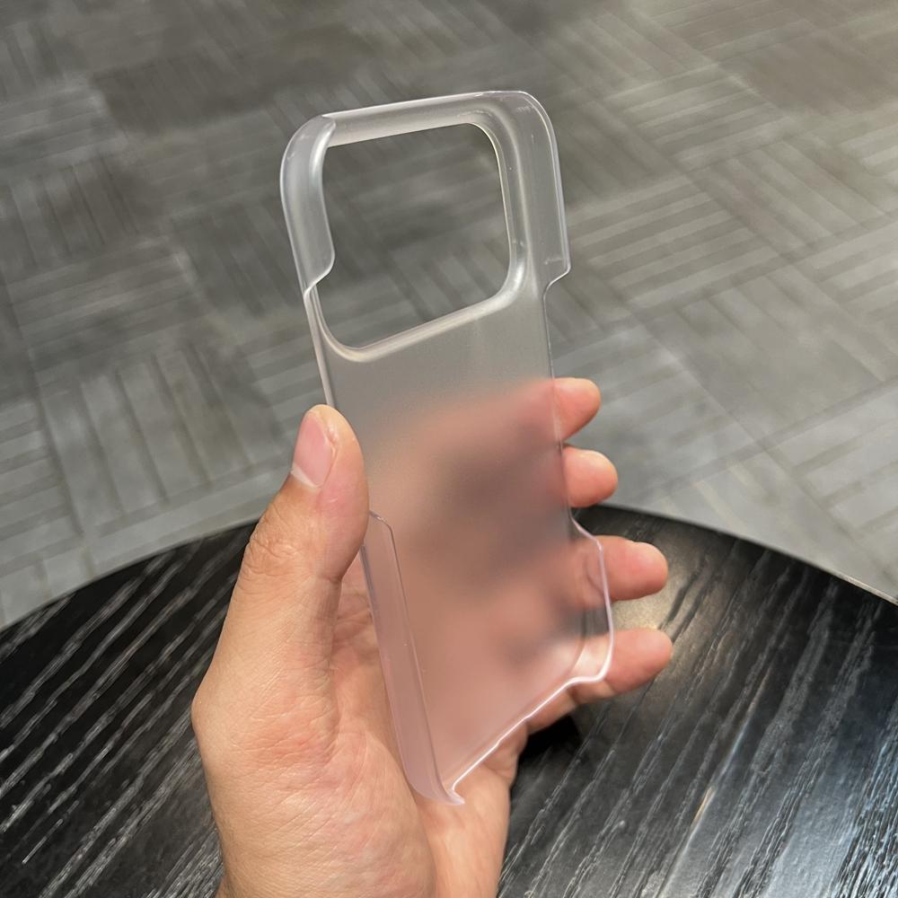 Matte Ultra Thin Transparent Heat Dissipation Case for iPhone 17 12 11 15 16 Pro Max 13 14 Plus 17pro 17 Air Borderless PC Cover