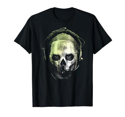 Call of Duty Ghost Skull Portrait Video Game T-Shirt