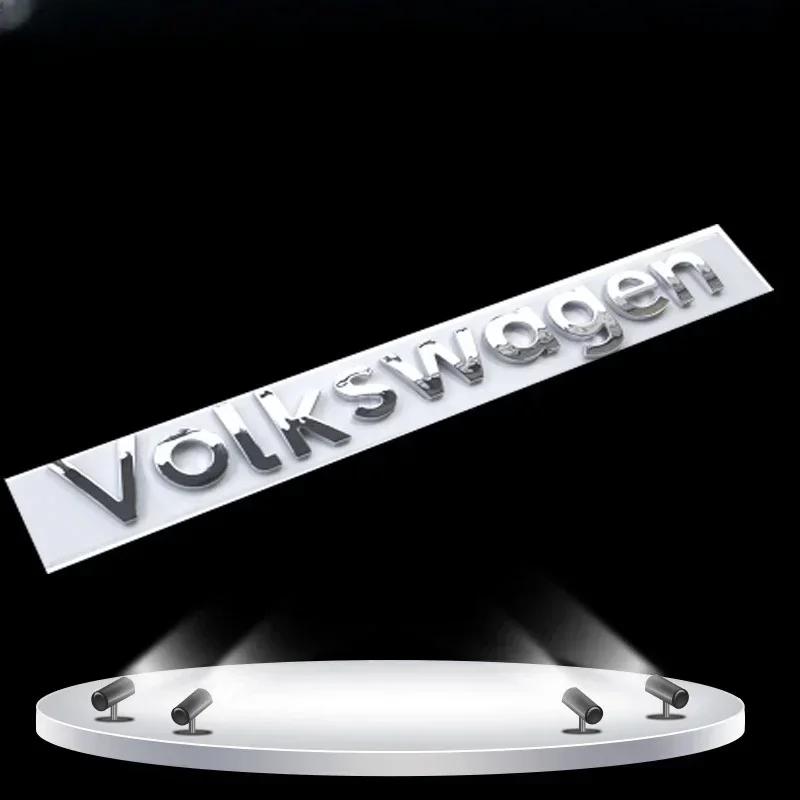 

New ABS Car Trunk Volkswagen Logo Decorative Sticker Auto Styling Emblem Badge Sticker Decal For VW Golf MK5 MK6 MK7 Passat