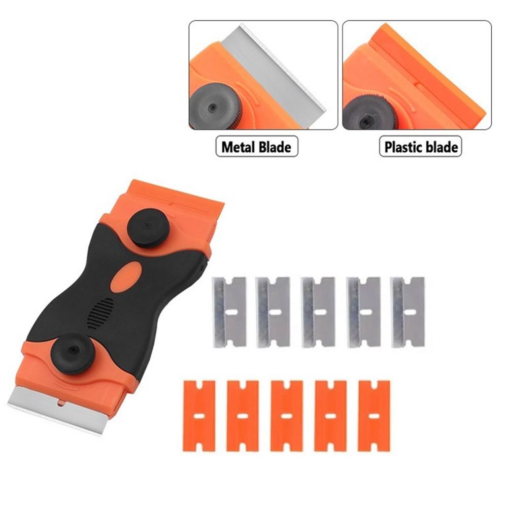 

Инструмент для удаления наклеек Лезвие скребка Лезвие скребка 11 11 шт. Пластик Новый