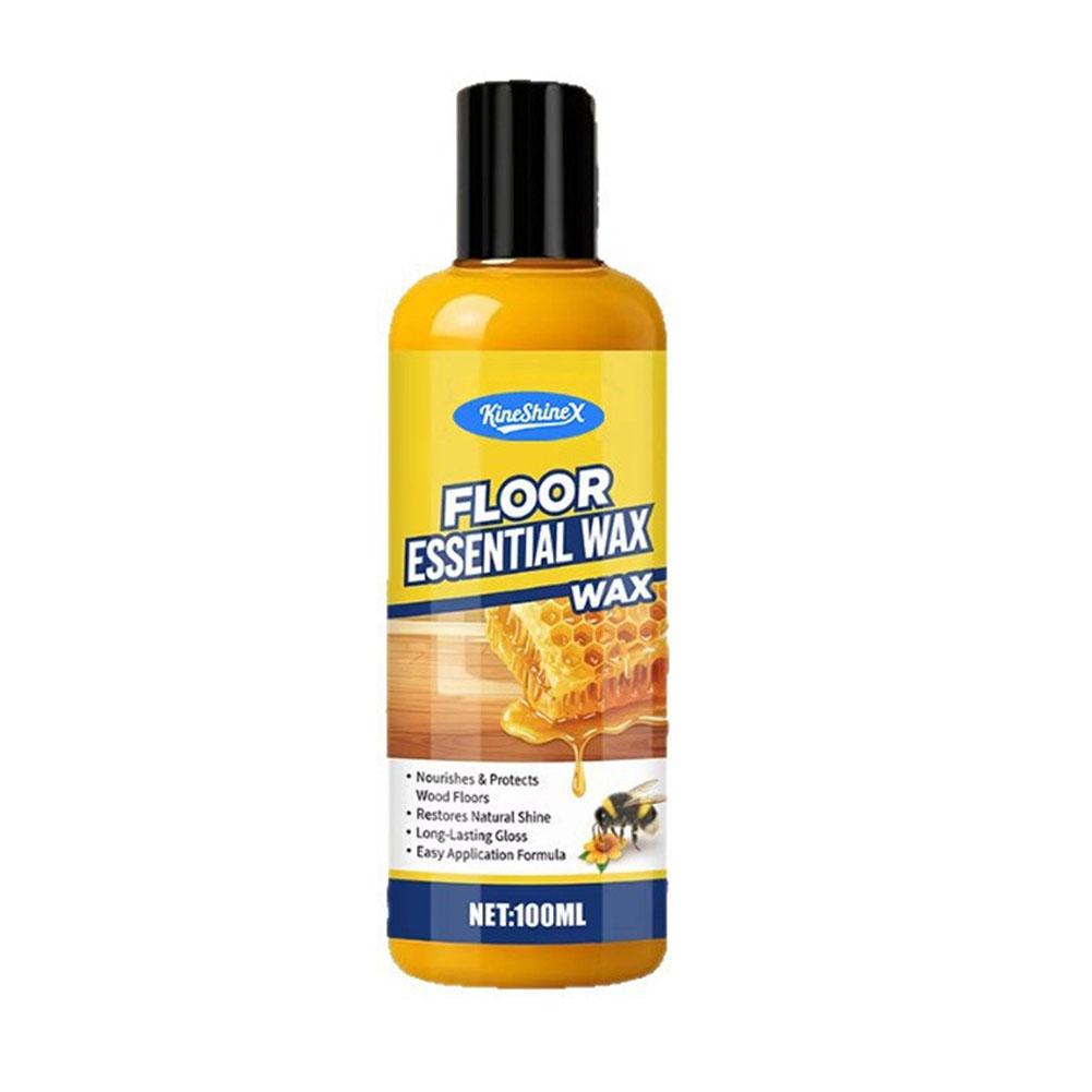 100ml Beeswax Wood Polish All-in-One Beeswax Wood Care - Floor & Furniture Polish, Brightening & Cleaning Wax A