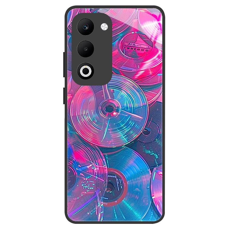 For OPPO A5 A5M Case Luxury Tempered Glass Phone Case For Oppo A5i Pro Shockproof Hard PC Back Cover Camera Protection Fundas