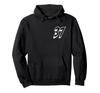 Number Thirty Seven #37 Sports Team Uniform Hoodie