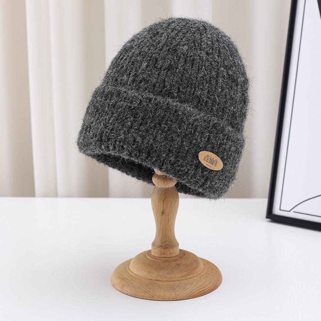 Big Head Circumference Wool Hat Women'S Autumn And Winter Fashion Versatile Cold Protection Ear Protection Warm Men'S Knitted Hat Foreign Trade