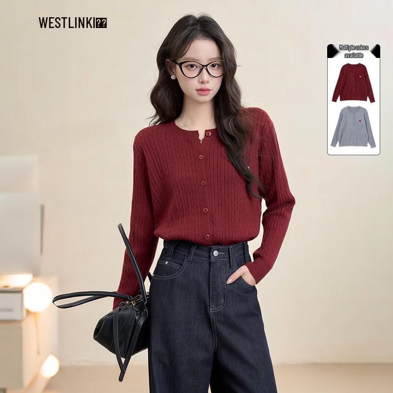 

Женский кардиган Westlink осенней вязки «косы» M