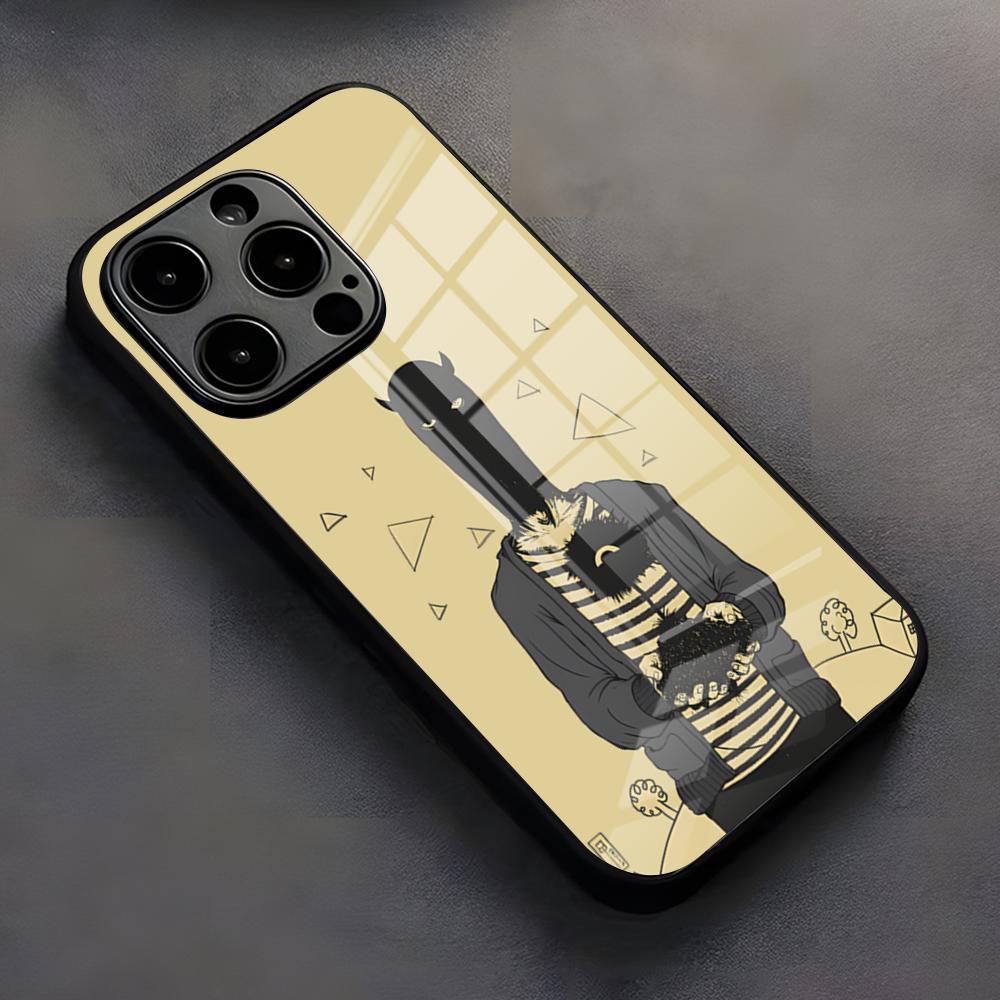 Oyasumi Punpun Phone Case For IPhone 17 Pro Max 16 15 14 Pro Max 13 11 X Xs Xr 8 7Plus Glass Cover