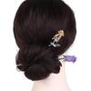 Retro Flower Japanese Elegant Korean Style Hair Fork Rose Hair Stick Women Hairpin Headwear