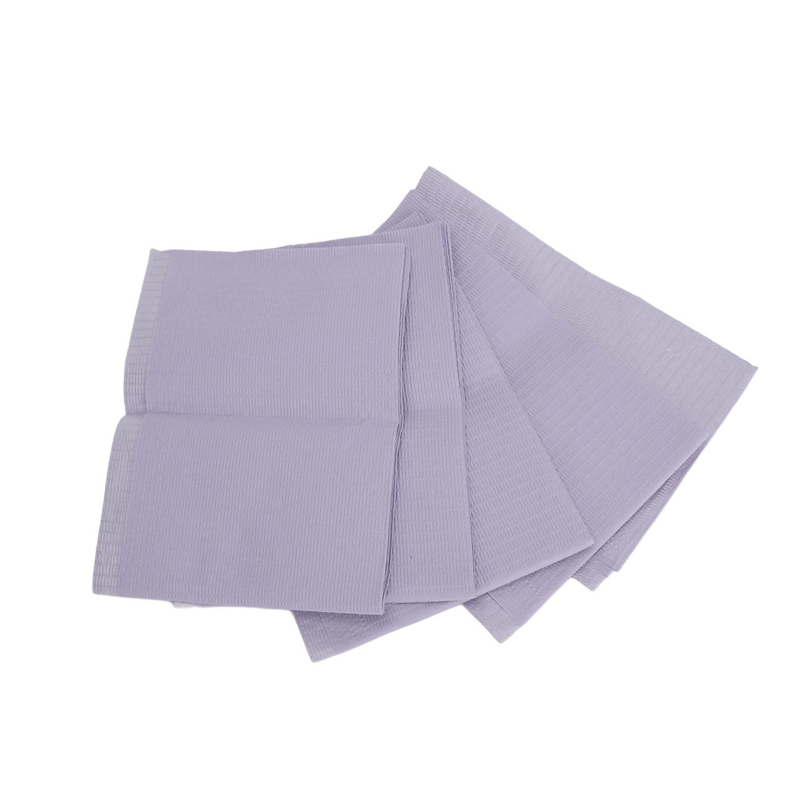 

10 Bags Disposable Nail Art Table Towels Waterproof Soft Absorbent Nail Table Cover Supplies Tablecloth for Manicure фиолетовый