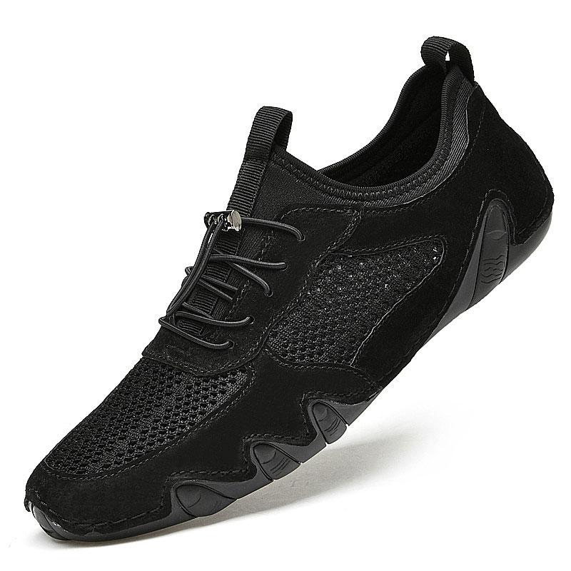 Hochwertiges Echtleder Herrenschuhe Set Fuß Lässig Slipper Herren Loafer Herren Flats Mokassins Schuhe Übergröße Handgefertigte Schuhe