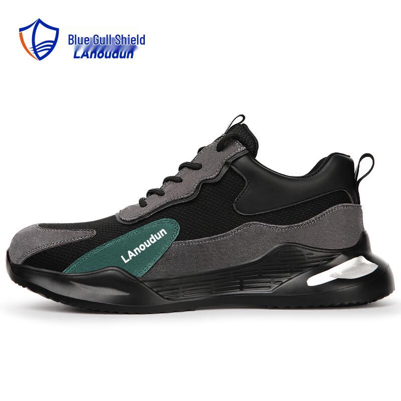 LanOuDun Men's Steel Toe Safety Work Shoes DL2095