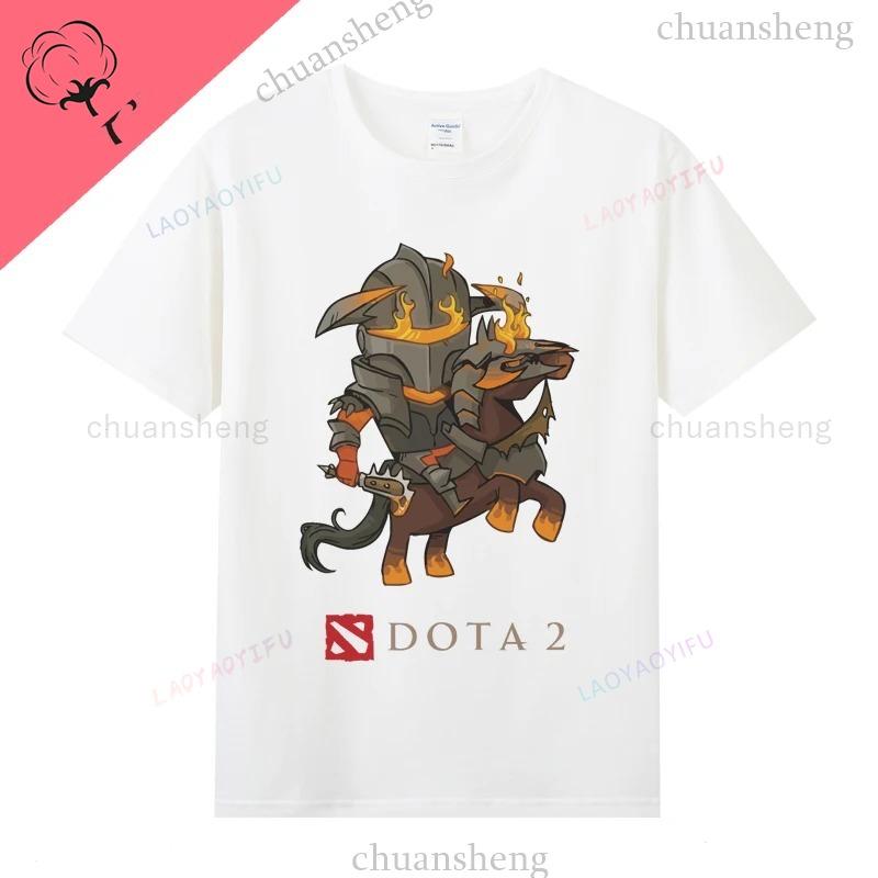 T-shirts Dota 2 T-shirt Imprimé Héros de Jeu Haut Fiend de l'Ombre Pudge Hache Slardar Sven Roi Spectre Cent Phoenix Vêtements Unisexes