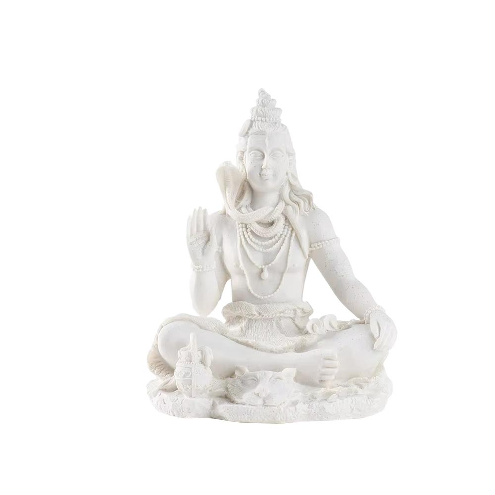 RAKKS Бог Шива Юго-Восточная Азия Смола Ремесленная Поделка Украшение Индийский Дом Стол Крыльцо Идол Будда Украшение S 9X7X13CM