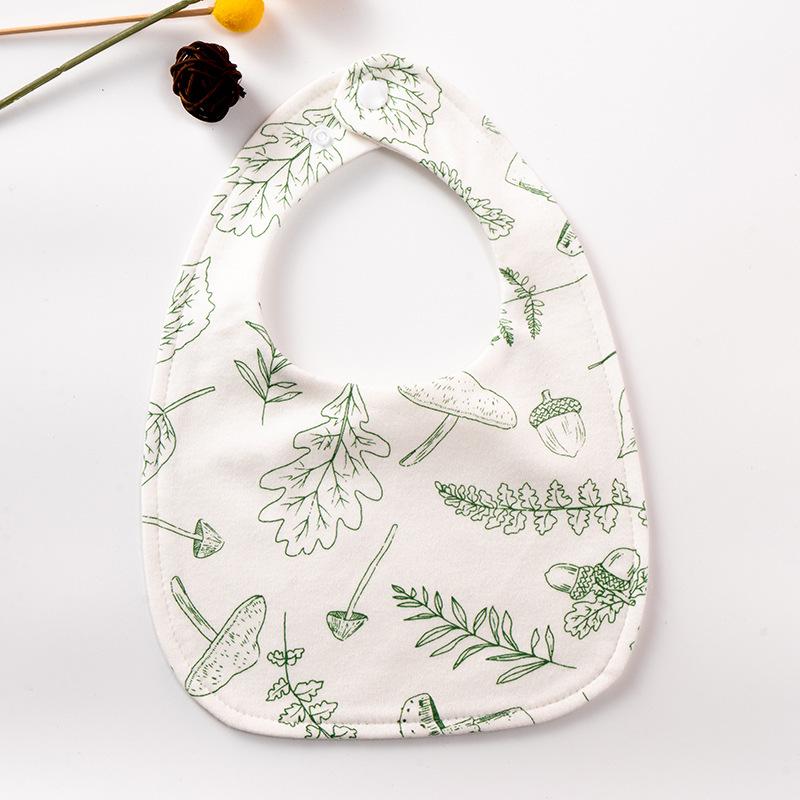 Thick Waterproof Baby Bib - Pure Cotton, Enlarged & Widened for Boys and Girls