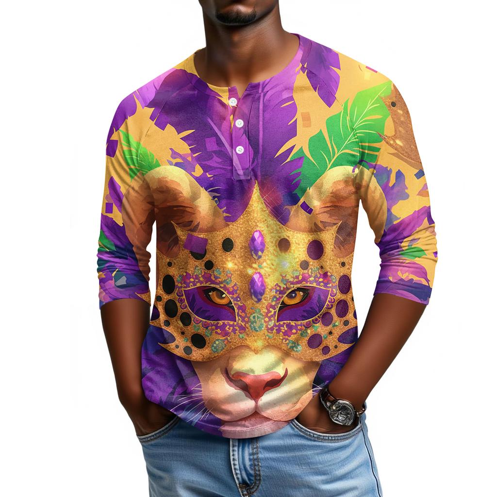 Pánské tričko s raglánovými rukávy a tříčtvrtečními rukávy