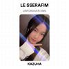 LE SSERAFIM UNFORGIVEN KMS Official Photocard